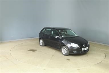 VOLKSWAGEN POLO 1.4 S 80 5dr Petrol - BLACK - WF07YAA - 5 Door Hatchback