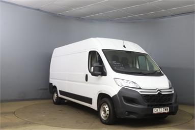 CITROEN RELAY 35 L3 DIESEL 2.2 BlueHDi H2 Van 140ps Enterprise H2 Diesel - WHITE - CK72ZWW - 5 Door Panel Van