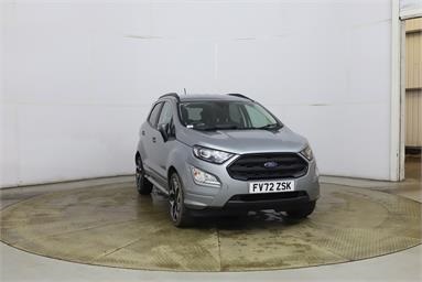 FORD ECOSPORT 1.0 EcoBoost 125 ST-Line 5dr Petrol - SILVER - FV72ZSK - 5 Door Hatchback