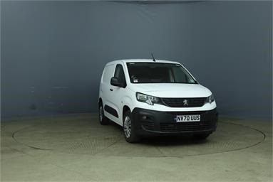 PEUGEOT PARTNER STANDARD DIESEL 1000 1.5 BlueHDi 100 Professional Van Diesel - WHITE - NV70UUS - 5 Door Panel Van