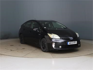 TOYOTA PRIUS 1.8 VVTi T3 5dr CVT Auto Petrol/Hybrid - BLACK - AE13VFY - 5 Door Hatchback