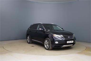LEXUS RX 450h 3.5 Advance 5dr CVT Auto [Sunroof] Petrol/Hybrid - Black - GU12LRK - 5 Door Estate