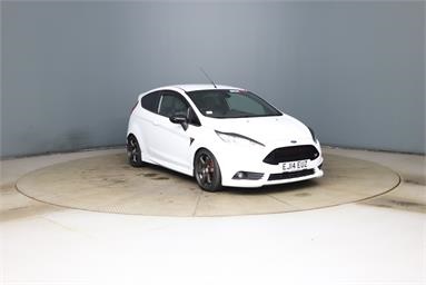 FORD FIESTA 1.6 EcoBoost ST-3 3dr Petrol - White - EJ14EUZ - 3 Door Hatchback