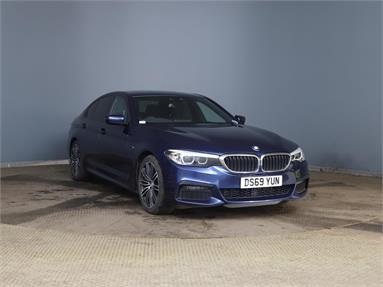 BMW 5 SERIES 520d xDrive M Sport 4dr Auto Diesel - BLUE - DS69YUN - 4 Door Saloon