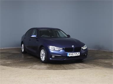BMW 3 SERIES 320d EfficientDynamics Plus 4dr Diesel - BLUE - RV67PLF - 4 Door Saloon