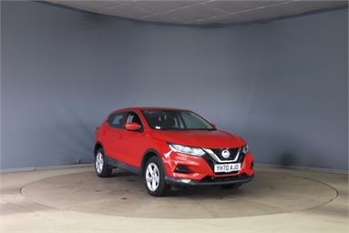 NISSAN QASHQAI 1.3 DiG-T Acenta Premium 5dr Petrol - RED - YH70AJO - 5 Door Hatchback