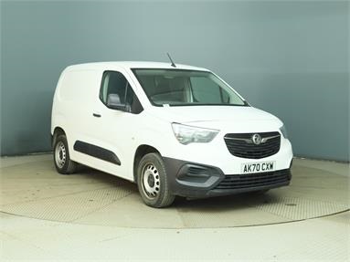 VAUXHALL COMBO CARGO L1 DIESEL 2300 1.5 Turbo D 130ps H1 Edition Van Diesel - White - AK70CXW - 4 Door Panel Van