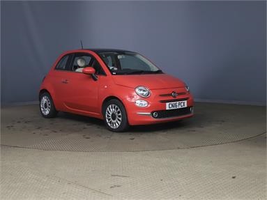 FIAT 500 1.2 Lounge 3dr Petrol - PINK - CN16PCX - 3 Door Hatchback
