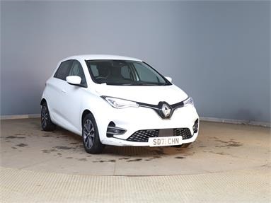 RENAULT ZOE 100kW GT Line R135 50kWh Rapid Charge 5dr Auto Electric - WHITE - SD71CHN - 5 Door Hatchback