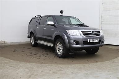 TOYOTA HILUX DIESEL Icon D/Cab Pick Up 2.5 D-4D 4WD 144 Diesel - GREY - SY64WCO - 4 Door Pick Up Body