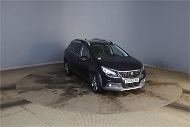 PEUGEOT 2008 1.6 BlueHDi 100 Allure 5dr Diesel - BLACK - OY66EKU - 5 Door Hatchback
