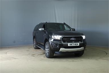 FORD RANGER DIESEL Pick Up Double Cab Wildtrak 2.0 EcoBlue 213 Auto Diesel - BLACK - HN71NUH - 4 Door Pick Up Body