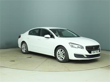 PEUGEOT 508 1.6 BlueHDi 120 Active 4dr Auto Diesel - WHITE - YD67RSX - 4 Door Saloon