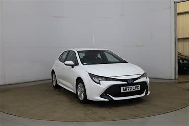 TOYOTA COROLLA 1.8 VVT-i Hybrid Icon Tech 5dr CVT Petrol/Hybrid - WHITE - AK72LVC - 5 Door Hatchback