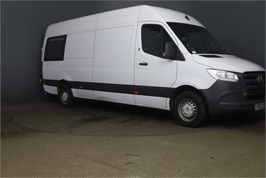 MERCEDES-BENZ SPRINTER 316CDI L3 DIESEL RWD 3.5t H2 Progressive Van Diesel - WHITE - PO22XTE - 5 Door Panel Van