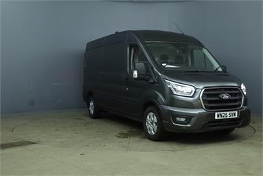 FORD TRANSIT 350 L3 DIESEL FWD 2.0 EcoBlue 130ps H2 Limited Van Auto [8S] [Nav] Diesel - GREY - WN25SVW - 5 Door Panel Van