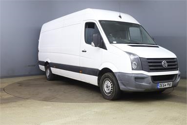 VOLKSWAGEN CRAFTER CR35 LWB DIESEL 2.0 TDI 114PS High Roof Van Diesel - WHITE - DE64PNX - 5 Door Panel Van