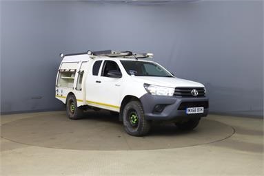TOYOTA HILUX DIESEL Active Extra Cab Pick Up 2.4 D-4D Diesel - WHITE - MX68BXK - 2 Door Pick Up Body