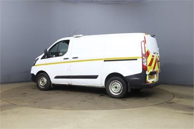 FORD TRANSIT CUSTOM 320 L1 DIESEL FWD 2.0 EcoBlue 105ps Low Roof Leader Van Diesel - WHITE - YM69VYO - 5 Door Panel Van