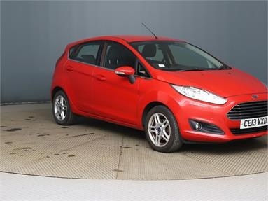 FORD FIESTA 1.5 TDCi Zetec 5dr Diesel - Red - CE13VXD - 5 Door Hatchback