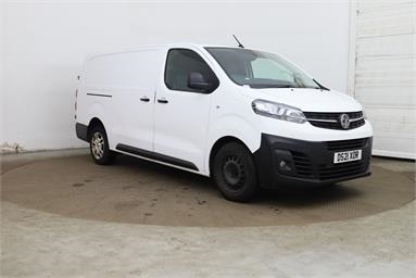VAUXHALL VIVARO L2 DIESEL 2900 1.5d 100PS Dynamic H1 Van Diesel - WHITE - DS21XOR - 6 Door Panel Van