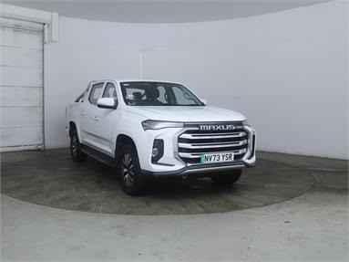 MAXUS T90 ELECTRIC 130kW Elite Double Cab Pickup 88.5kWh Auto LWB 4 Seats Steel Body Double Cab Electric - WHITE - NV73YSR - 5 Door Pick Up Body