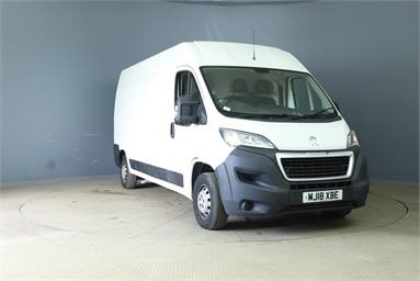 PEUGEOT BOXER 335 L3 DIESEL 2.0 BlueHDi H2 Professional Van 130ps Diesel - WHITE - MJ18XBE - 5 Door Panel Van