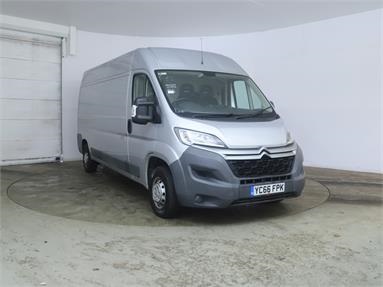 CITROEN RELAY 35 L3 DIESEL 2.0 BlueHDi H2 Van 130ps Enterprise Diesel - SILVER - YC66FPK - 5 Door Panel Van