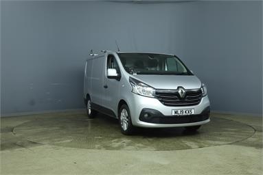 RENAULT TRAFIC SWB DIESEL SL27 dCi 120 Sport Nav Van Diesel - SILVER - ML19KXS - 5 Door Panel Van