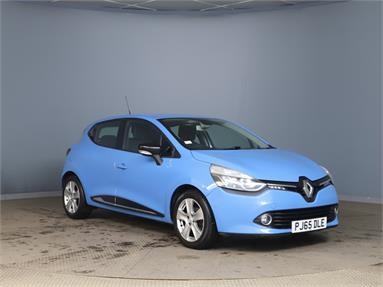 RENAULT CLIO 1.2 16V Dynamique Nav 5dr Petrol - BLUE - PJ65DLE - 5 Door Hatchback