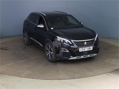 PEUGEOT 3008 2.0 BlueHDi 180 GT 5dr EAT6 Diesel - BLACK - CE67OBU - 5 Door Hatchback