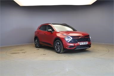 KIA SPORTAGE 1.6T GDi HEV GT-Line S 5dr Auto AWD Petrol/Hybrid - RED - FL72XXK - 5 Door Estate