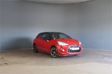 CITROEN DS3 1.6 VTi 16V DStyle Plus 3dr Petrol - Red - SH12UCJ - 3 Door Hatchback