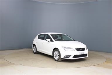 SEAT LEON 1.6 TDI SE 5dr [Technology Pack] Diesel - White - YE14UXK - 5 Door Hatchback