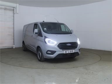 FORD TRANSIT CUSTOM 300 L2 DIESEL FWD 2.0 EcoBlue 130ps Low Roof Limited Van Diesel - GREY - OE72BYR - 5 Door Panel Van