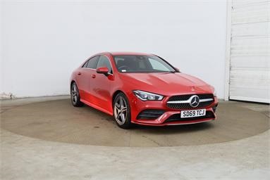 MERCEDES-BENZ CLA CLA 200 AMG Line 4dr Tip Auto Petrol - RED - SD69TCJ - 4 Door Coupe