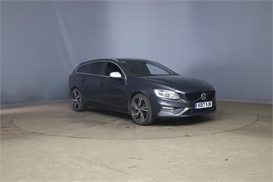 VOLVO V60 D3 [150] R DESIGN Lux Nav 5dr Geartronic [Lthr] Diesel - GREY - KO17YJN - 5 Door Estate