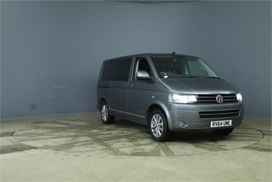 VOLKSWAGEN CARAVELLE DIESEL ESTATE 2.0 BiTDI Business 180 4MOTION 5dr DSG Diesel - GREY - RV64UME - Bus (Mini Less 18 seats)