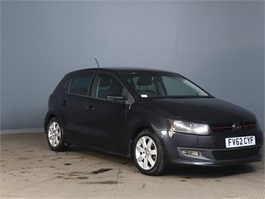 VOLKSWAGEN POLO 1.2 TDI Match 5dr Diesel - BLACK - FV62CYF - 5 Door Hatchback