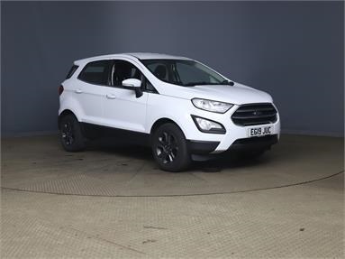 FORD ECOSPORT 1.0 EcoBoost 125 Zetec 5dr Petrol - WHITE - EG19JUC - 4 Door Hatchback