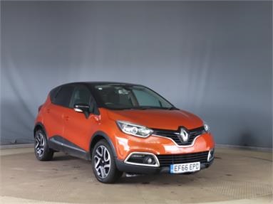 RENAULT CAPTUR 1.5 dCi 90 Dynamique S Nav 5dr Auto Diesel - ORANGE AND BLACK - EF66EPD - 5 Door Hatchback