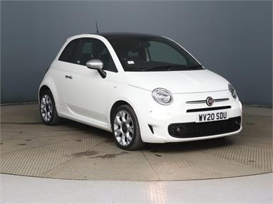 FIAT 500 1.2 Rock Star 3dr Petrol - WHITE - WV20SDU - 3 Door Hatchback