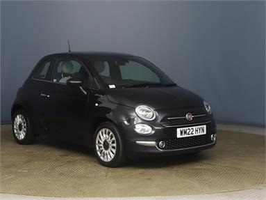 FIAT 500 1.0 Mild Hybrid Dolcevita [Part Leather] 3dr Petrol - BLACK - WM22HYN - 3 Door Hatchback