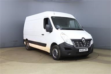 RENAULT MASTER L2 DIESEL FWD DCi 110 3T5 H2 Comfort Van Diesel - WHITE - KU69ZMX - 5 Door Panel Van