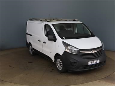 VAUXHALL VIVARO L1 DIESEL 2900 1.6CDTI 90PS ecoFLEX H1 Van Diesel - WHITE - FP16CZT - 6 Door Panel Van