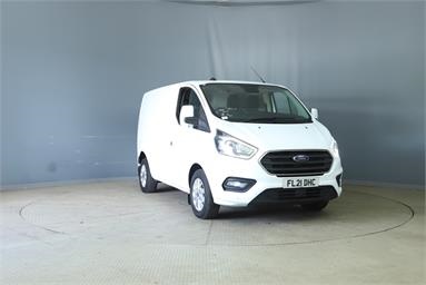 FORD TRANSIT CUSTOM 280 L1 DIESEL FWD 2.0 EcoBlue 130ps Low Roof Limited Van Diesel - WHITE - FL21DHC - 5 Door Panel Van