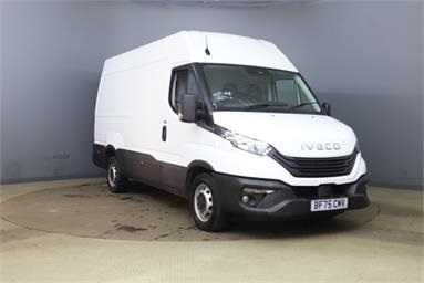 IVECO DAILY 35S14 DIESEL 2.3 High Roof Business Van 3520L WB Hi-Matic Diesel - WHITE - BF75CMV - 5 Door Panel Van