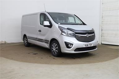 VAUXHALL VIVARO L1 DIESEL 2900 1.6CDTI 115PS Sportive H1 Van Diesel - SILVER - VU16TSY - 5 Door Panel Van