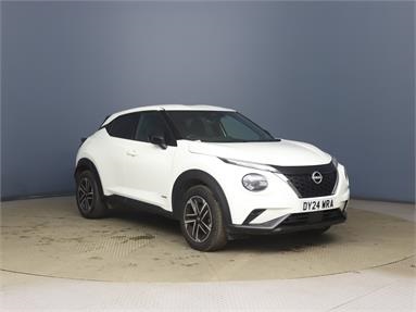 NISSAN JUKE 1.6 Hybrid N-Connecta 5dr Auto Petrol/Hybrid - WHITE - DY24WRA - 5 Door Hatchback