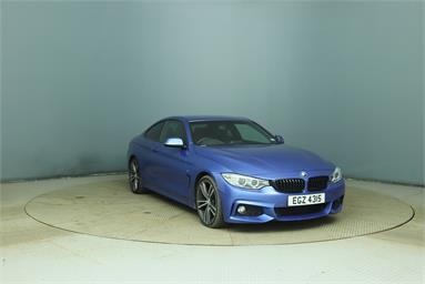 BMW 4 SERIES 420i M Sport 2dr Petrol - BLUE - EGZ4315 - 2 Door Coupe
